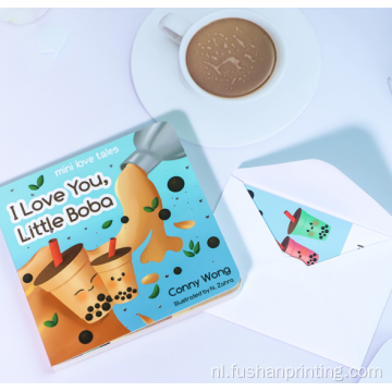 Custom Design Full Color Children Board Book